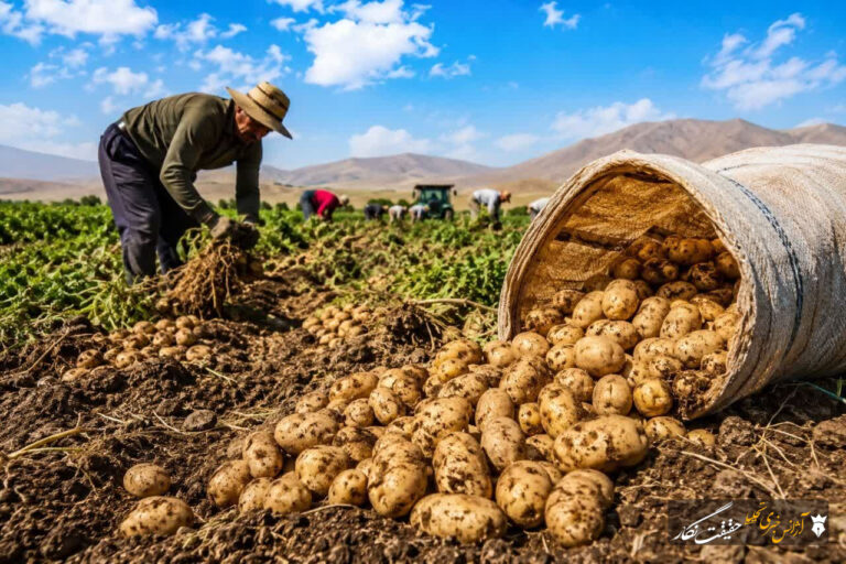 عجب‌شیر رتبه اول کشت و تولید سیب‌زمینی آذربایجان‌شرقی را دارد