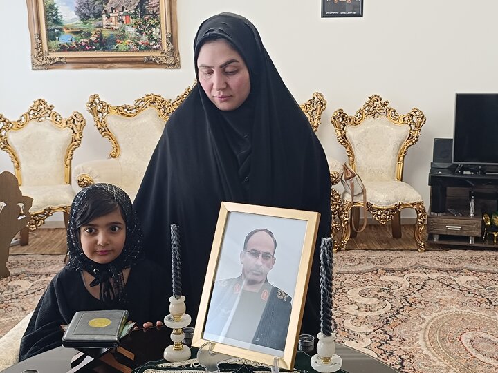 همسر شهید سردار حسین فیضی