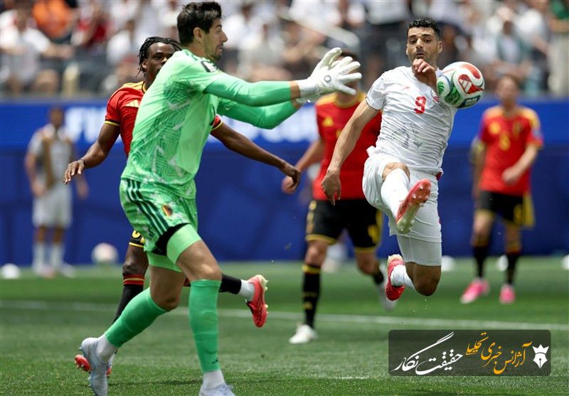 با درخشش بیرو یک امتیاز ارزشمند ایران از بازی با بلژیک در جام جهانی