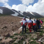 نجات کوهنورد ملکانی در قله جام سهند نجات کوهنورد ملکانی در قله جام سهند