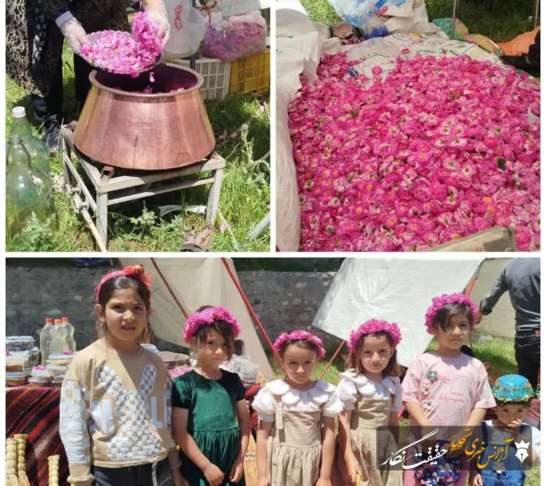 شلیلوند، روستایی با عطر بهشتی گل محمدی