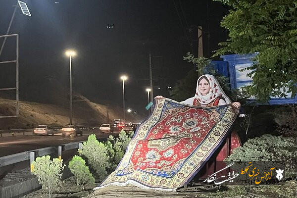 نصب المان ” دختر آذری” در پارک آبشار؛ روایت یک رسم کهن در قاب شهر