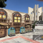نصب المان «خانه قدیمی» در مقبره‌الشعرا؛ روایت هویت و معماری اصیل تبریز در فضای شهری
