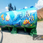 زیباسازی زواید بصری حاشیه اتوبان پاسداران
