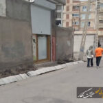 مناسب سازی محله ائل گلی با احداث پیاده‌رو