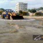 لایروبی ۴۲۰ تنی مهرانه‌رود طی یک هفته گذشته