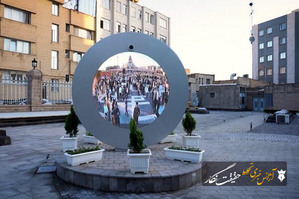 پروژه چشم تبریز عمارت ساعت به بهره برداری رسید پروژه چشم تبریز عمارت ساعت به بهره برداری رسید