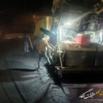 اتمام آسفالت ریزی ۸۰۰ تنی اتوبان شهیدکسائی