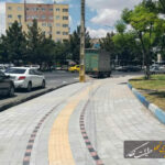 اجرای ۱۱ هزار مترمربع سنگفرش و مناسب‌سازی معابر در منطقه ۴ تبریز