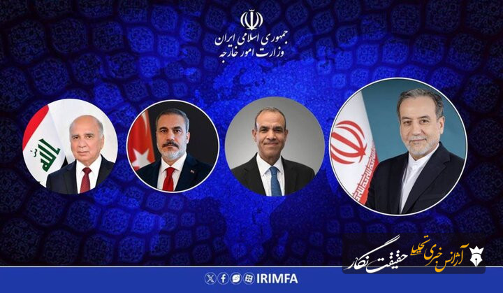 گفتگوی تلفنی عراقچی با وزیران خارجه ترکیه، عراق و مصر