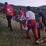امدادرسانی هلال‌احمر کلیبر به مصدومِ ناشی از حمله خرس در ارتفاعات روستای گلوسنگ