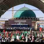 فریاد انتقام درمراسم وداع با آیتالله خامنهای طنین انداز شد فریاد انتقام درمراسم وداع با آیتالله خامنهای طنین انداز شد