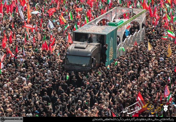 تصاویر تشییع پیکر مطهر رهبر شهید انقلاب در تهران