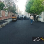 اجرای ۱۰۷۰تن آسفالت‌ریزی در معابر منطقه ۷ تبریز طی یک هفته