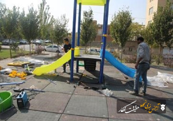 رسیدگی و بهسازی وضعیت پارکهای سطح منطقه ۷ تبریز رسیدگی و بهسازی وضعیت پارکهای سطح منطقه ۷ تبریز