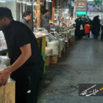 ساماندهی بساط چینی اصناف در بازار “شیشهگرخانه” ساماندهی بساط چینی اصناف در بازار “شیشهگرخانه”