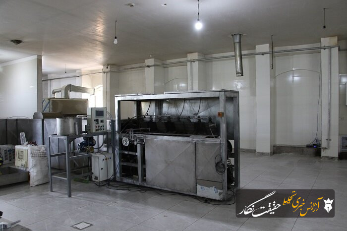 اتمام عملیات کاشیکاری مجتمع نان بازارچه شهریم باغشمال