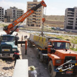 نصب نیوجرسی و تیرهای روشنایی در پارک کودک خاوران