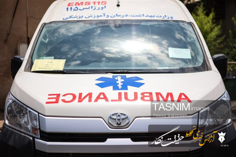 پیگیری مطالبات اورژانس هوراند با تحویل آمبولانس و بررسی کمبودها