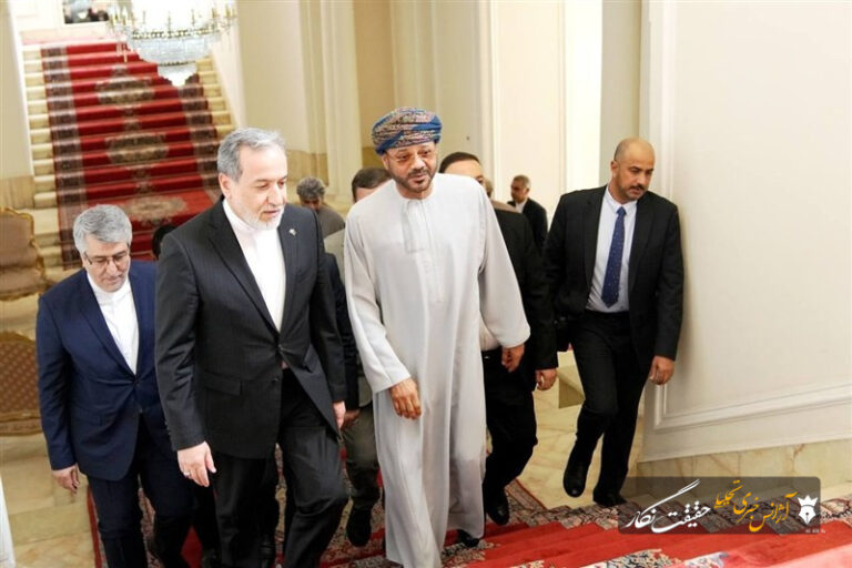 استقبال عراقچی از وزیر امور خارجه عمان