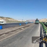 آغاز عملیات روکش آسفالت در باند جنوبی اتوبان شهید کسایی تبریز/ رانندگان احتیاط کنند