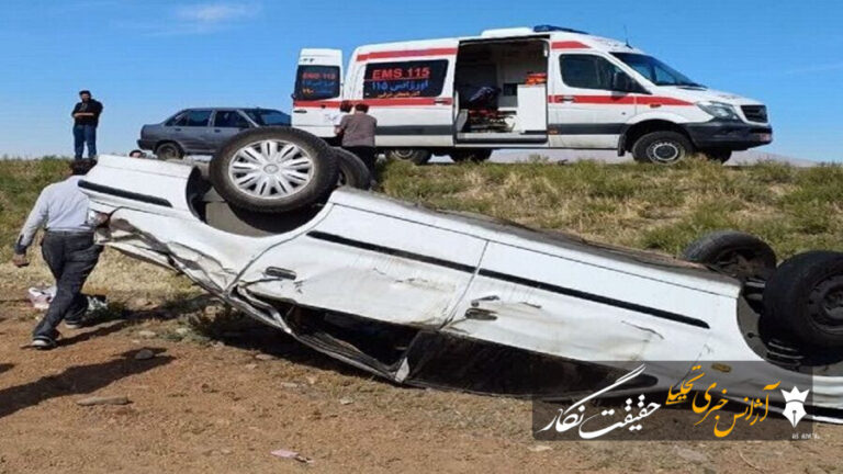 ۲ فوتی و مصدوم در حادثه رانندگی جاده مراغه-هشترود