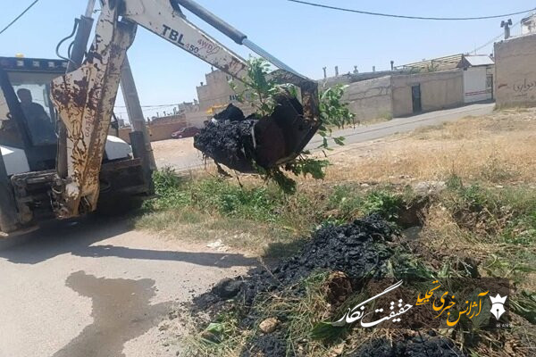 اجرای عملیات لایروبی و پاکسازی کانالها و جوب های غرب و شمالغرب تبریز