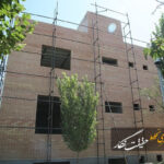 پیشرفت همزمان نما و تأسیسات در پروژه فرهنگسرای منطقه ۷ تبریز