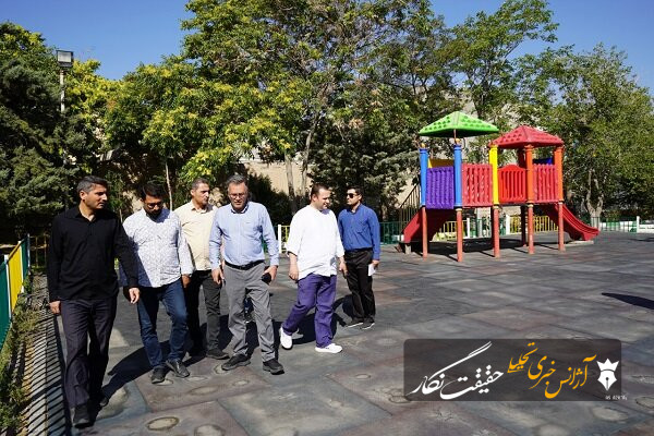 والدین نگران تفریح کودکان در پارک جنگلی عباس میرزا نباشند