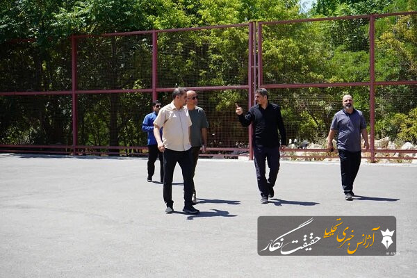 زمین والیبال ساحلی استاندارد در خیابان ورزش ائل‌گلی احداث می‌شود