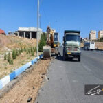 آغاز عملیات احداث ۶۰۰ متر پیاده‌رو در دو ضلع خیابان المهدی شهرک ارم