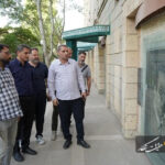 بهسازی تابلوها و تصاویر مفاخر آذربایجان در پارک طوبی توسط شهرداری منطقه ۲