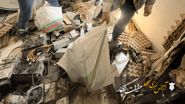 ۲۷ ماینر از یک مغازه در سردرود کشف شد