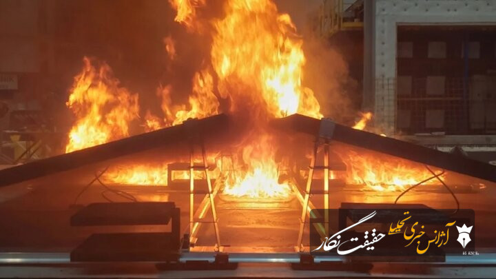 آتش‌سوزی پنل‌های خورشیدی به بیش از ۲۰۰ خانه آسیب زد
