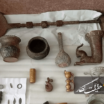 کشف ۲۸ قطعه اشياء عتیقه در مراغه
