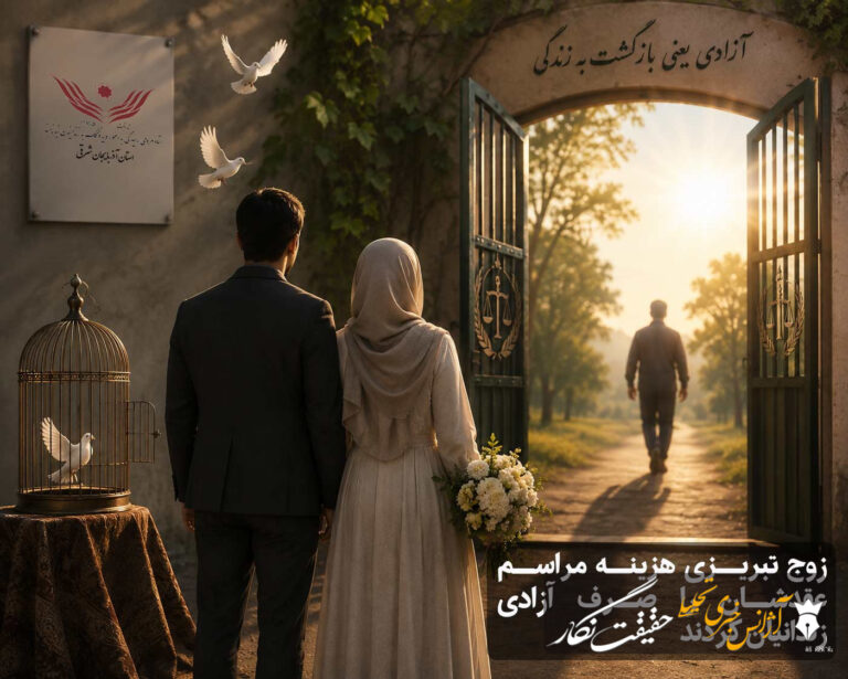 ازدواجی ماندگار؛ هزینه مراسم عقد به کام آزادی یک زندانی