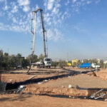 بتن‌ریزی سالن سرپوشیده شهربازی پارک ارم آغاز شد