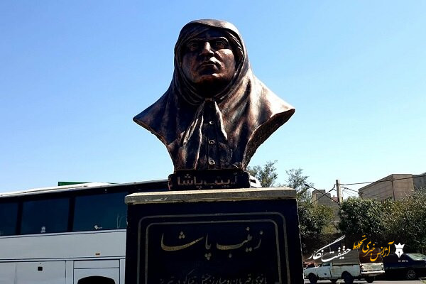 احیای جلوه شهری تندیس زینب پاشا در تقاطع غیرهمسطح شهید رحمتی
