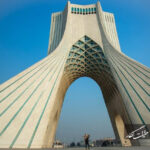 برج آزادی تهران امشب رنگ پرچم مکزیک می‌شود