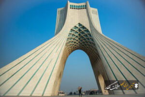 برج آزادی تهران امشب رنگ پرچم مکزیک می‌شود